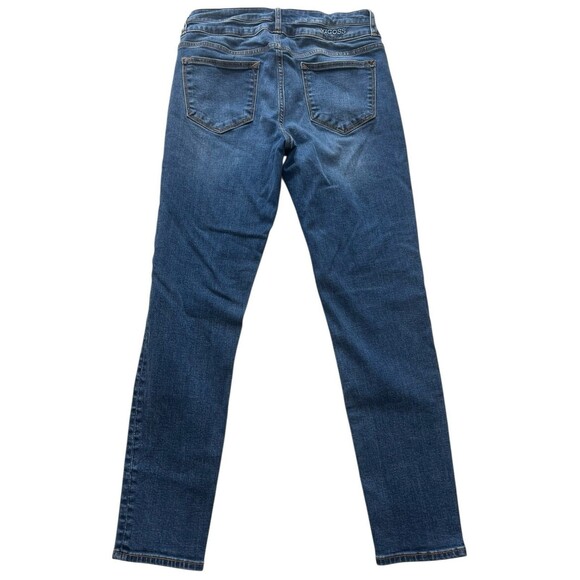 Vigoss Women's Ace High Rise Skinny Jeans Double Button 29 x 28 Medium Wash - Picture 4 of 8